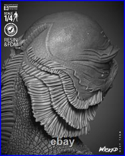 Creature from the Black Lagoon Sculpture Statue Model Kit Unpainted/Unassemble