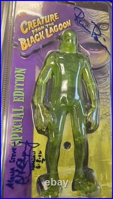 Creature from the Black Lagoon Sideshow Toy Signed Ricou Browning Ben Chapman