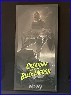 Creature from the Black Lagoon Universal Monsters silkscreen Juan Ramos VARIANT