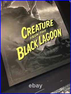 Creature from the Black Lagoon Universal Monsters silkscreen Juan Ramos VARIANT