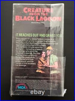 Creature from the Black Lagoon VHS Cassette Tape Black & White Filmed in 3D