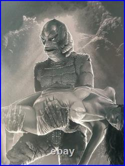 Creature from the Black Lagoon Var Mondo 18x36 Poster Juan Ramos Screen Print