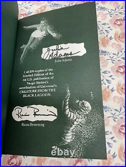Creature from the Black Lagoon Vargo Statten John Russell Fearn hardcover Signed
