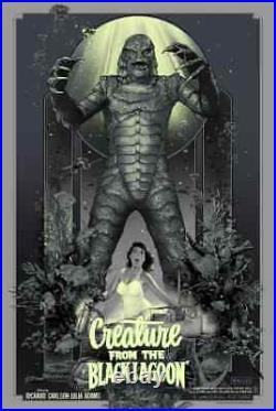 Creature from the Black Lagoon Variant Bottleneck Gallery BNG Mondo /100