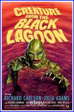 Creature from the Black Lagoon Variant Jason Edmiston Mondo Movie Poster Print