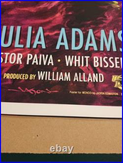 Creature from the Black Lagoon Variant Jason Edmiston Mondo Movie Poster Print