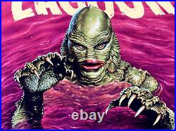 Creature from the Black Lagoon Variant Mondo Screen Print by Jason Edmiston