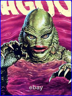 Creature from the Black Lagoon Variant Mondo Screen Print by Jason Edmiston