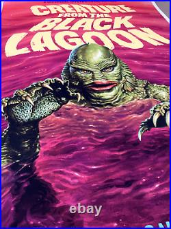 Creature from the Black Lagoon Variant Mondo Screen Print by Jason Edmiston