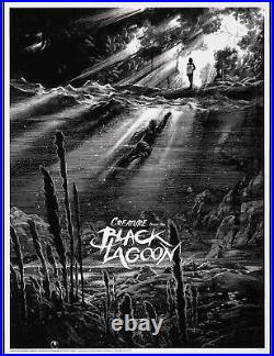 Creature from the Black Lagoon by Nicolas Delort x/295 Screen Print Movie Poster