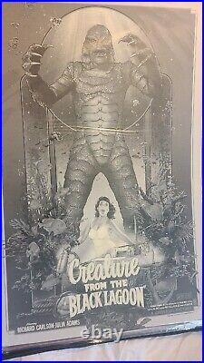 Creature from the Black Lagoon by Vance Kelly 24x36 Ltd Ed AP 23 / 28 Poster