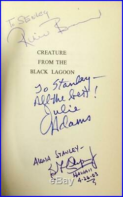 Creature from the Black Lagoon by Vargo Statten (First Edition) Signed Cast M