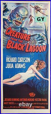 Creature from the Black Lagoon original daybill movie poster