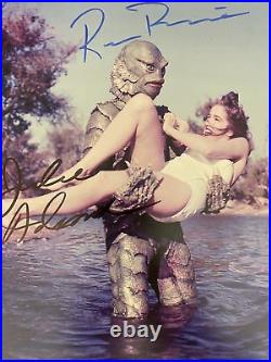 Creature from the Black Lagoon signed photo autographed by Julie Adams and Richa