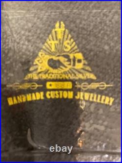 Creature from the Black Lagoon solid sterling silver ring Hand made TTS