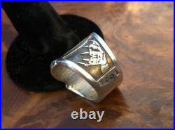 Creature from the Black Lagoon sterling silver ring USA