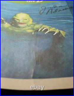 Creature from the black lagoon 1954 Lobby Card 11 x 14 signed Julia Adams