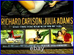 Creature from the black lagoon / 3-D cold cast relief from poster art