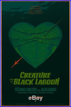Creature from the black lagoon by Laurent Durieux Rare sold out Mondo print
