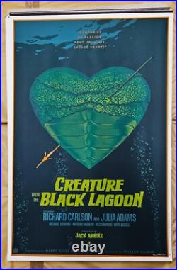 Creature from the black lagoon by Laurent Durieux Sold out Mondo WYSIWYG