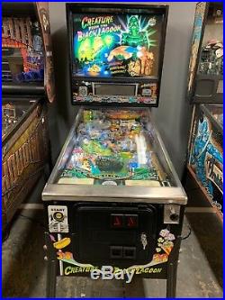 Creature from the black lagoon pinball machine by bally Arcade Game