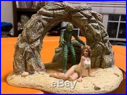 DEPT 56 CREATURE FROM THE BLACK LAGOON LAIR FIGURE Universal Monster Remco Mego