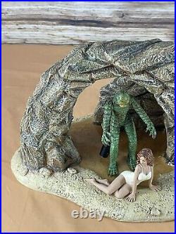 DEPT 56 THE CREATURE FROM THE BLACK LAGOON CREATURES LAIR FIGURE Retired Monster
