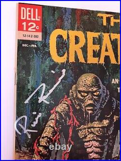 Dell Creature 2x Signed Comic First Print Creature From The Black Lagoon