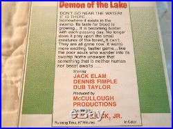 Demon Of The Lake Vhs Horror Saturn Clamshell Bigfoot Creature From Black Lake