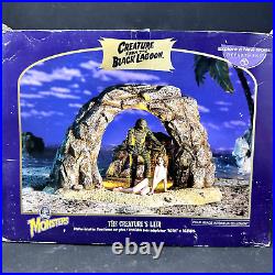 Dept 56 Universal Monsters The Creature From the Black Lagoon Lair w Box Packing