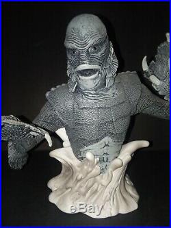 Diamond Select Creature from The Black Lagoon Bust Bank original authentic B&W