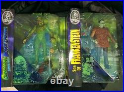 Diamond Select Toys the creature from the Black Lagoon/ son of Frankenstien