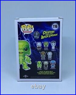 FUNKO POP! MONSTERS #116 CREATURE FROM THE BLACK LAGOON GLOW IN THE DARK w Case