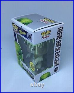 FUNKO POP! MONSTERS #116 CREATURE FROM THE BLACK LAGOON GLOW IN THE DARK w Case