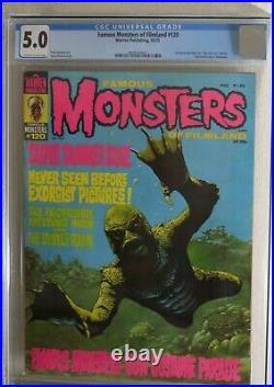 Famous Monsters #120 Creature From The Black Lagoon CGC 5.0 VG/FN