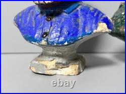 Famous Monsters Plaster Cast Bust Wolfman & Creature From Black Lagoon VTG RAPCO