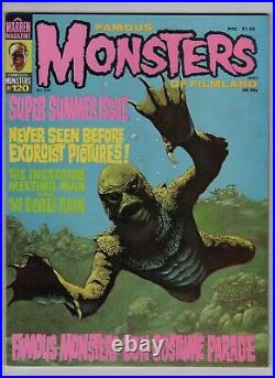 Famous Monsters of Filmland 120 VF/NM 9.0 Creature From Black Lagoon 1975 Warren