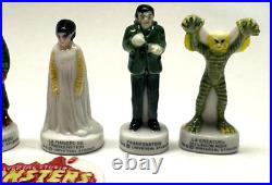 French Ceramic Creature from the Black Lagoon Vintage Baked in Cakes Complete French Ceramic Creature from the Black Lagoon Vintage Baked in Cakes Complete