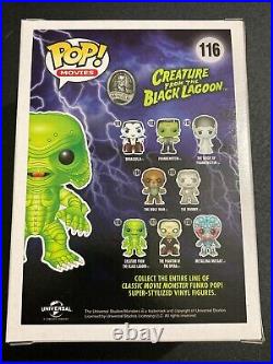 Funko POP Monsters 116 Glows in Dark Creature from the Black Lagoon + Hard Stack