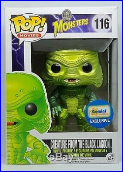 Funko POP! Monsters CREATURE FROM THE BLACK LAGOON (Metallic) #116 Vinyl Figure