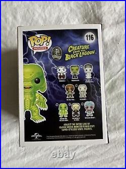 Funko Pop! 116 Creature From The Black Lagoon Universal Monsters With Protector