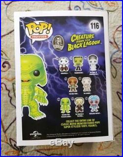 Funko Pop Creature From The Black Lagoon Metallic And GITD Gemini Exclusives