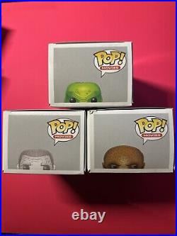 Funko Pop! Creature From the Black Lagoon #116 The Mummy #115 Wolf Man #114 Rare