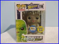 Funko Pop Creature From the Black Lagoon Gemini Exclusive GITD withPop Protector