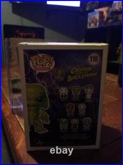 Funko Pop Creature from the Black Lagoon #116 Glow in the Dark Gemini withPopStack