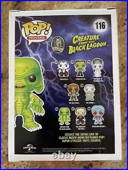 Funko Pop Creature from the Black Lagoon Glow in the Dark Gemini withPop Protector