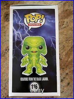 Funko Pop Creature from the Black Lagoon Glow in the Dark Gemini withPop Protector