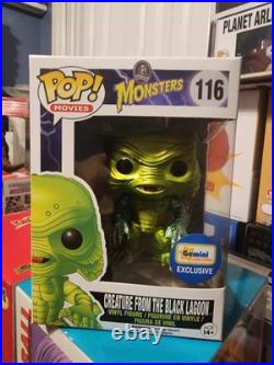 Funko Pop GEMINI Exclusive Metallic Creature From The Black Lago
