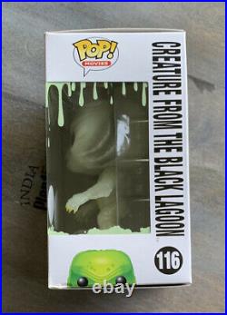 Funko Pop Gemini Exclusive GITD Glow Creature from the Black Lagoon w Hard Stack