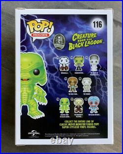 Funko Pop Gemini Exclusive GITD Glow Creature from the Black Lagoon w Hard Stack